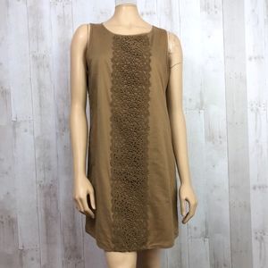 J. Crew Garden Lace Sleeveless Shift Dress